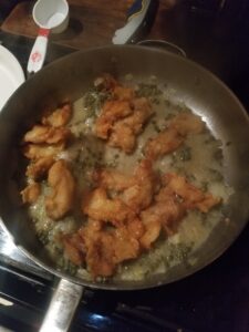 crappie capers, crappie recipe, butter capers sauce for fish,